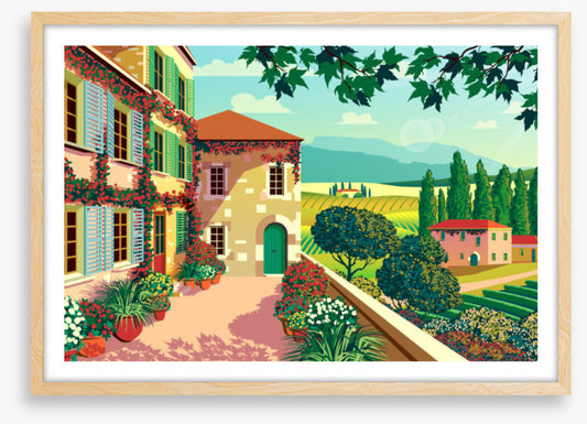 The Tuscan terrace