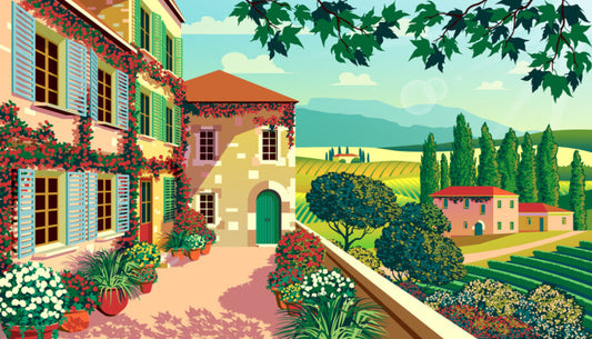 The Tuscan terrace