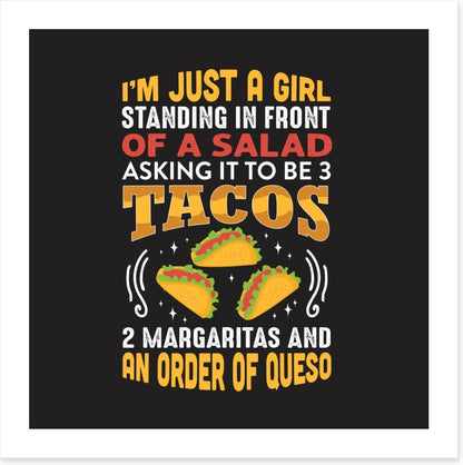 Three tacos