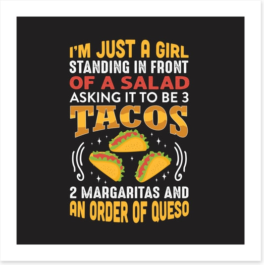Three tacos