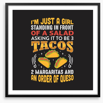Three tacos
