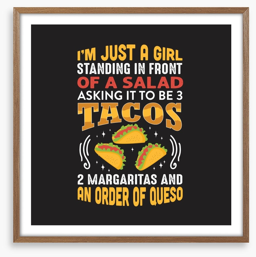 Three tacos