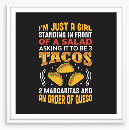 Three tacos