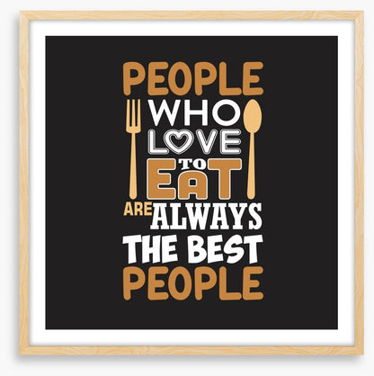 My kind of people