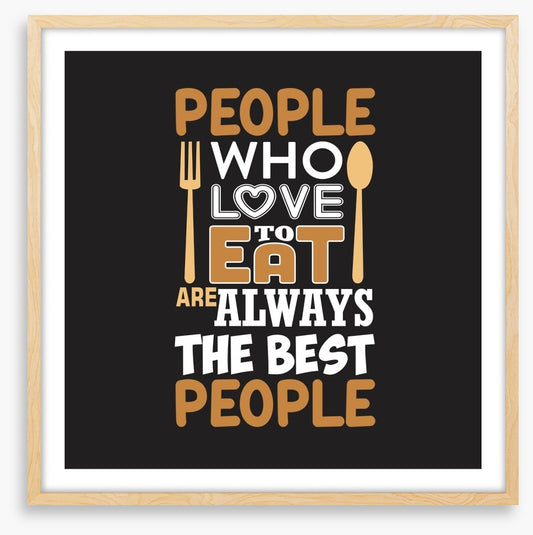 My kind of people