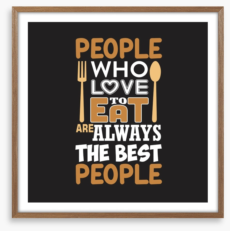 My kind of people