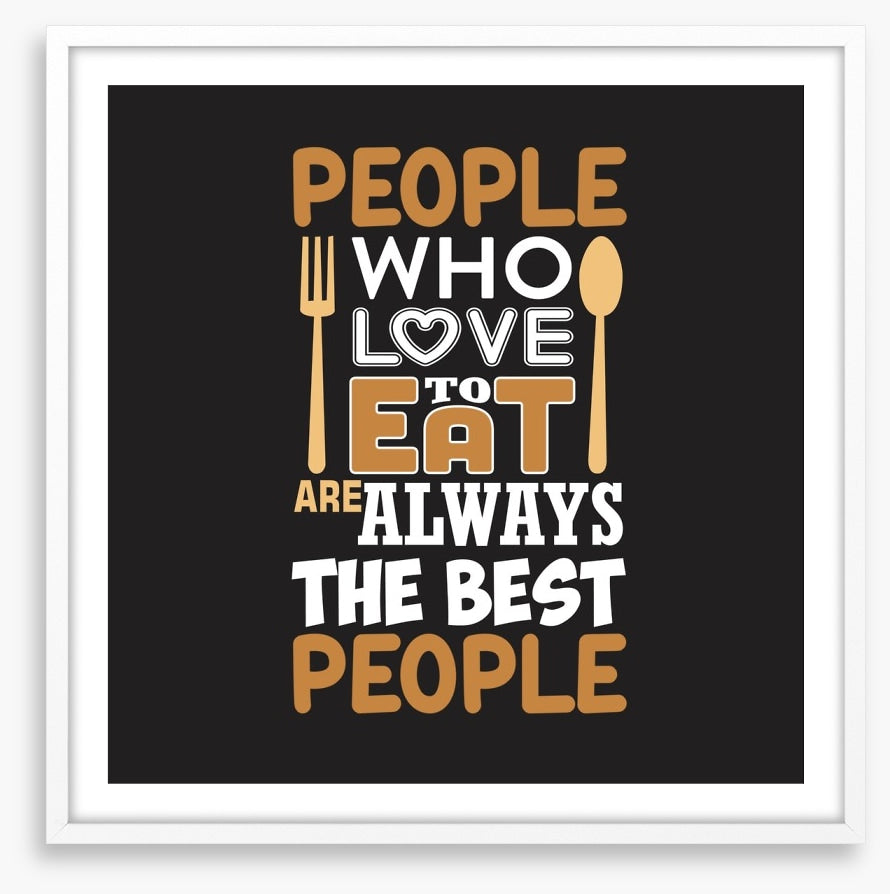 My kind of people