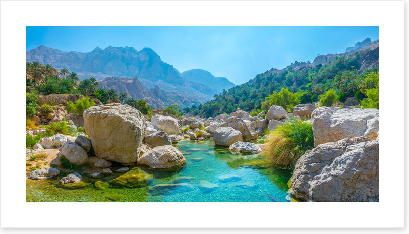 By the turquoise river