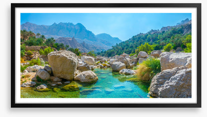By the turquoise river