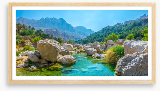 By the turquoise river