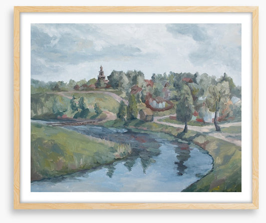 By the river bend