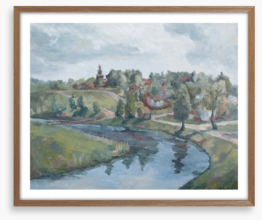 By the river bend