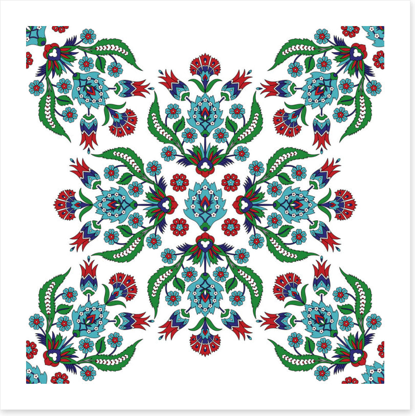 Ottoman iznik greens
