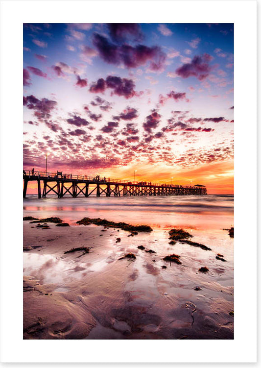 Grange jetty sunset