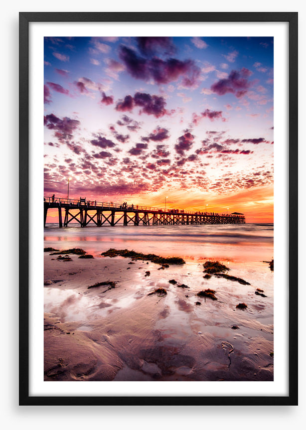 Grange jetty sunset
