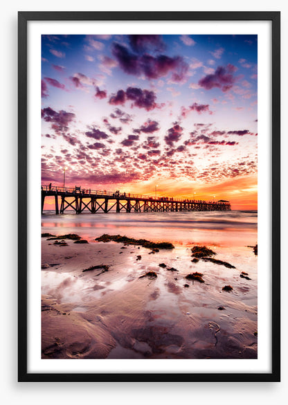 Grange jetty sunset