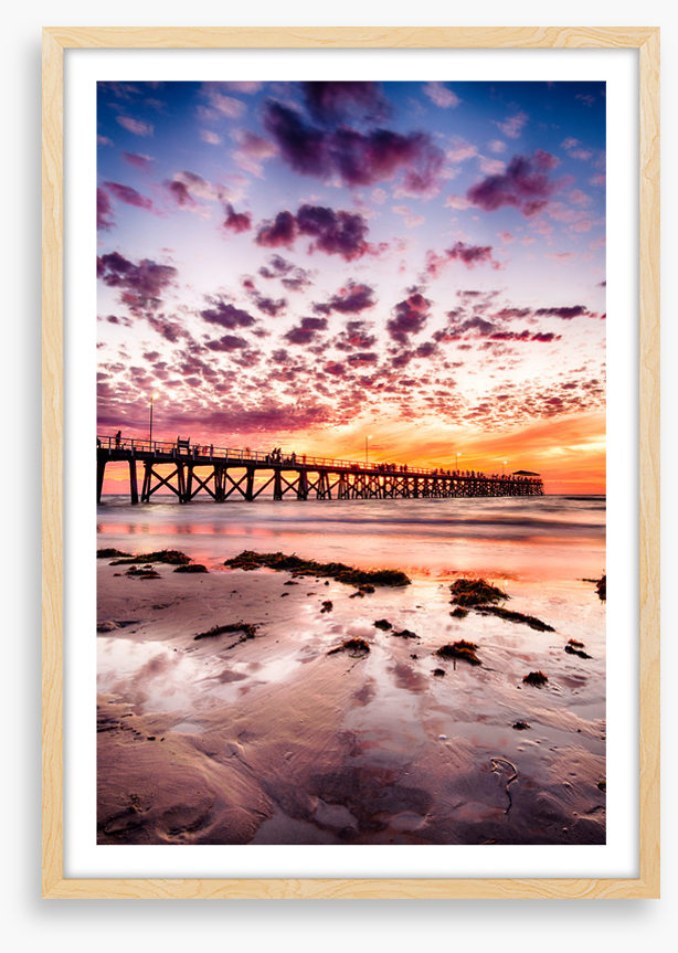 Grange jetty sunset
