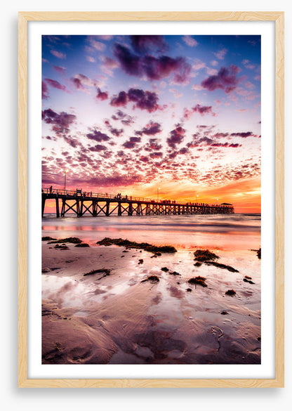 Grange jetty sunset