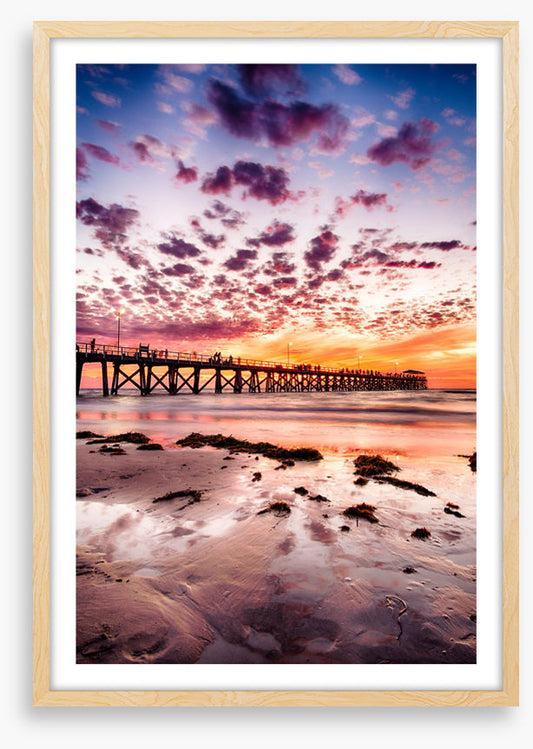 Grange jetty sunset