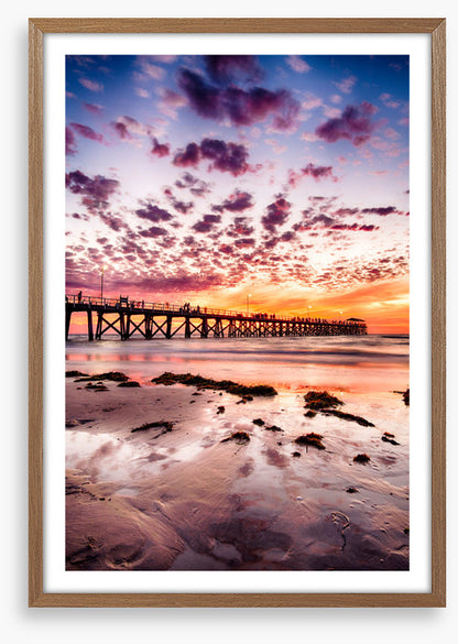 Grange jetty sunset