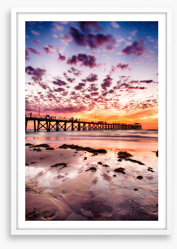 Grange jetty sunset