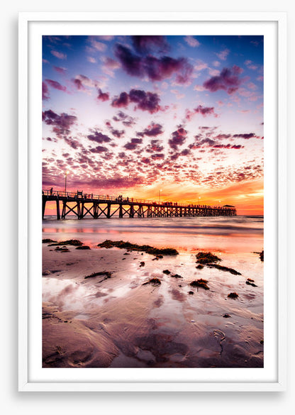 Grange jetty sunset