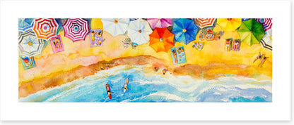 Perfect beach panorama