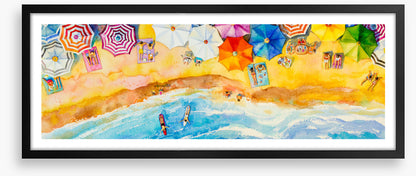 Perfect beach panorama