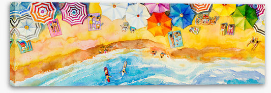 Perfect beach panorama