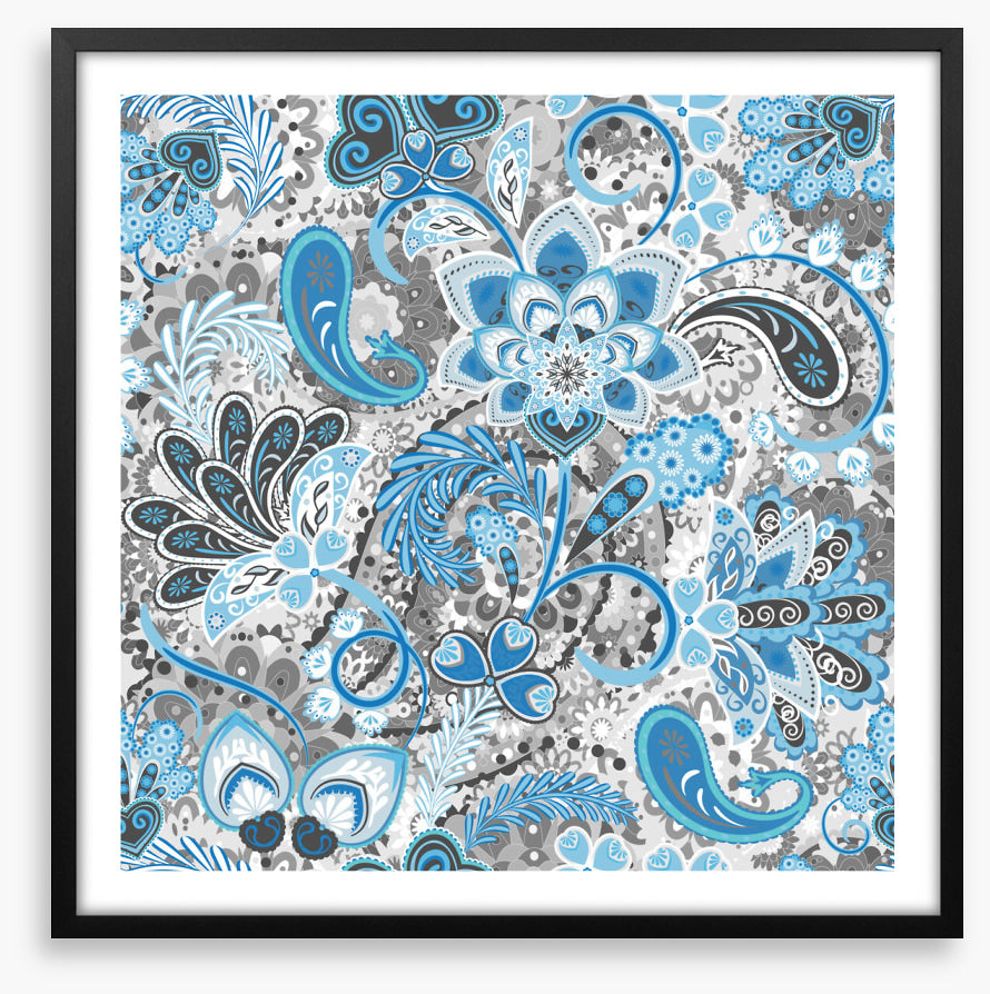 Emerging paisley