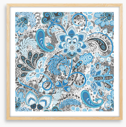 Emerging paisley