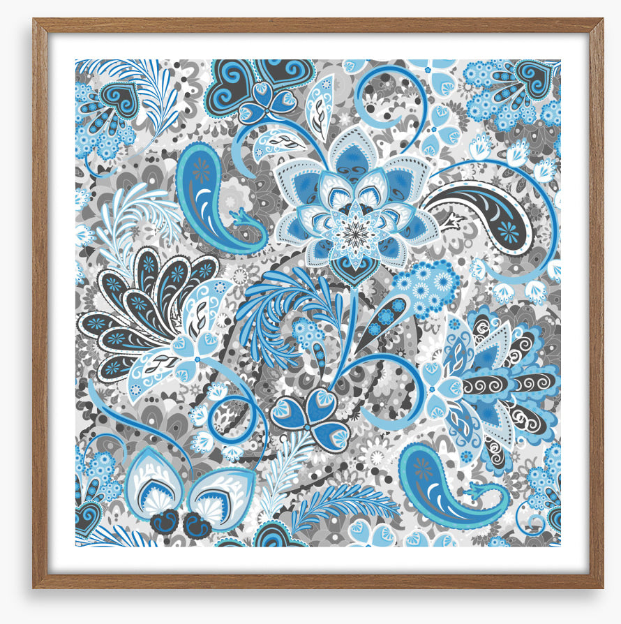 Emerging paisley