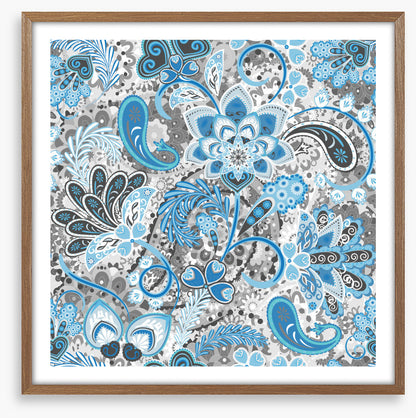 Emerging paisley