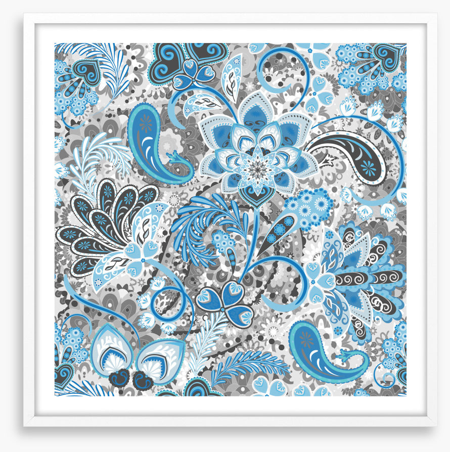Emerging paisley