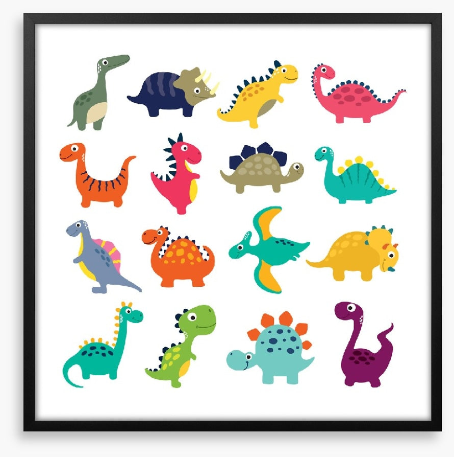 Dinos left and right