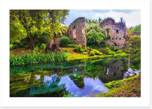 Riverbank ruins