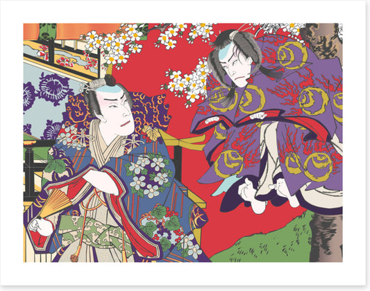 Yoshitsune and Tadanobu