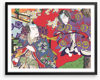 Yoshitsune and Tadanobu