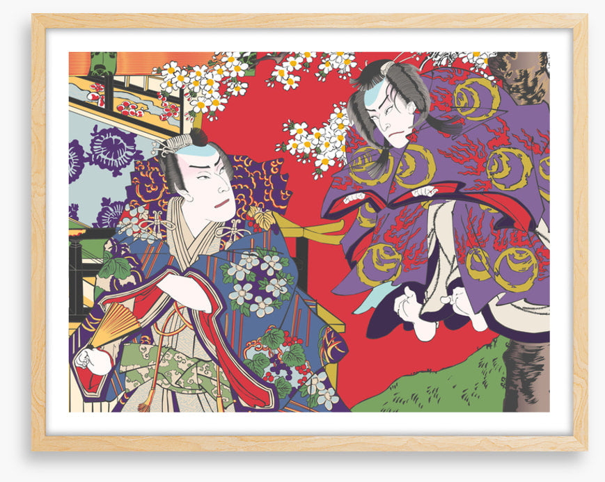 Yoshitsune and Tadanobu