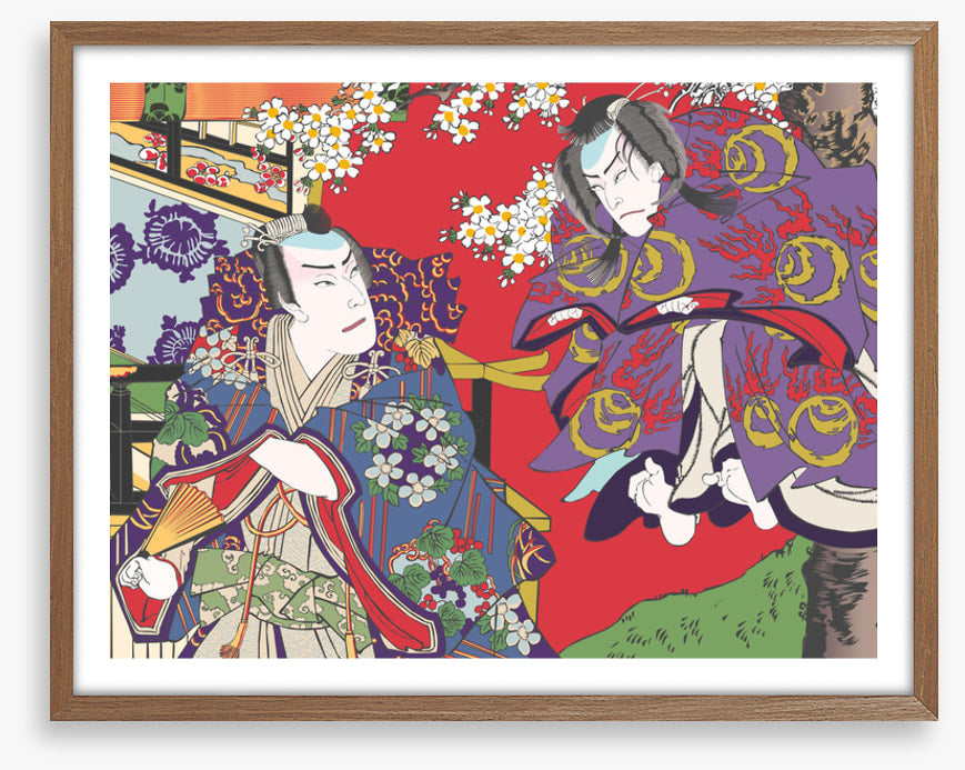 Yoshitsune and Tadanobu