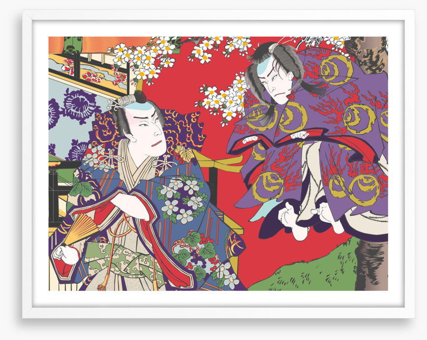 Yoshitsune and Tadanobu