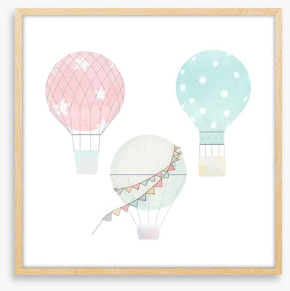 Pastel balloons
