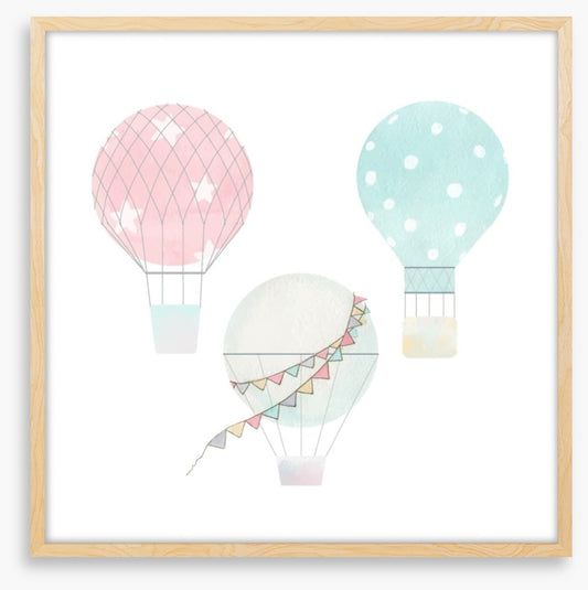 Pastel balloons