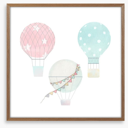 Pastel balloons