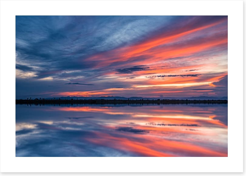 Sunset streaks