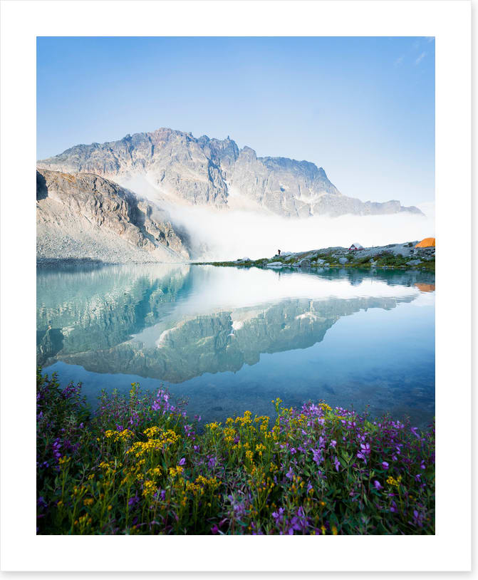Mirror lake mountain