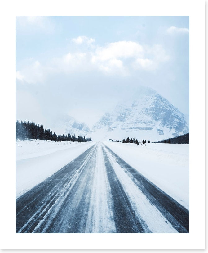 To the snow
