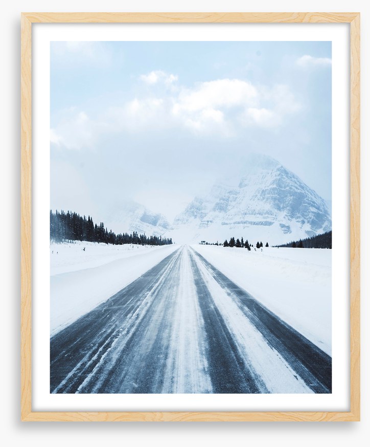To the snow