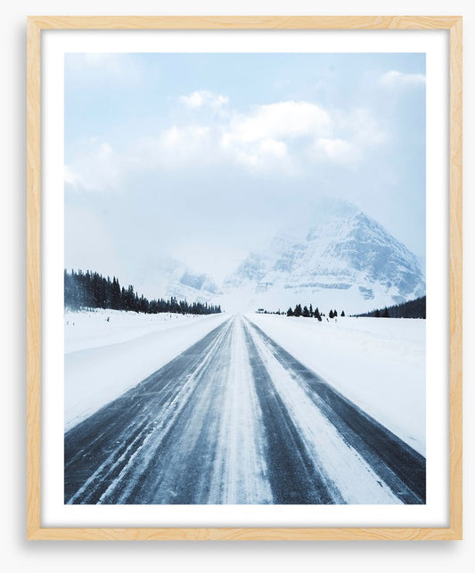 To the snow