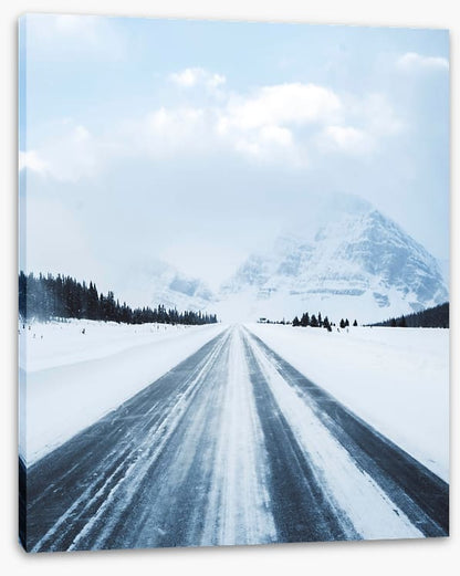 To the snow